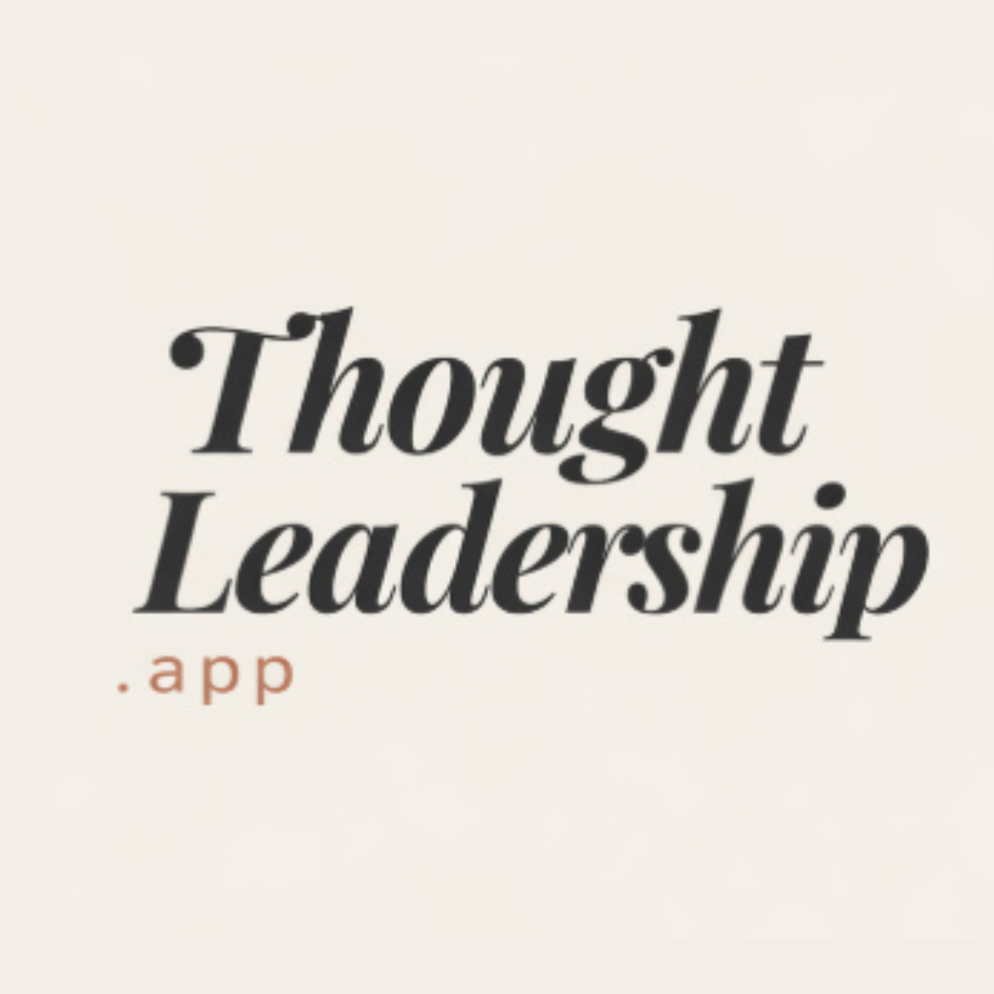 Thought Leadership App
