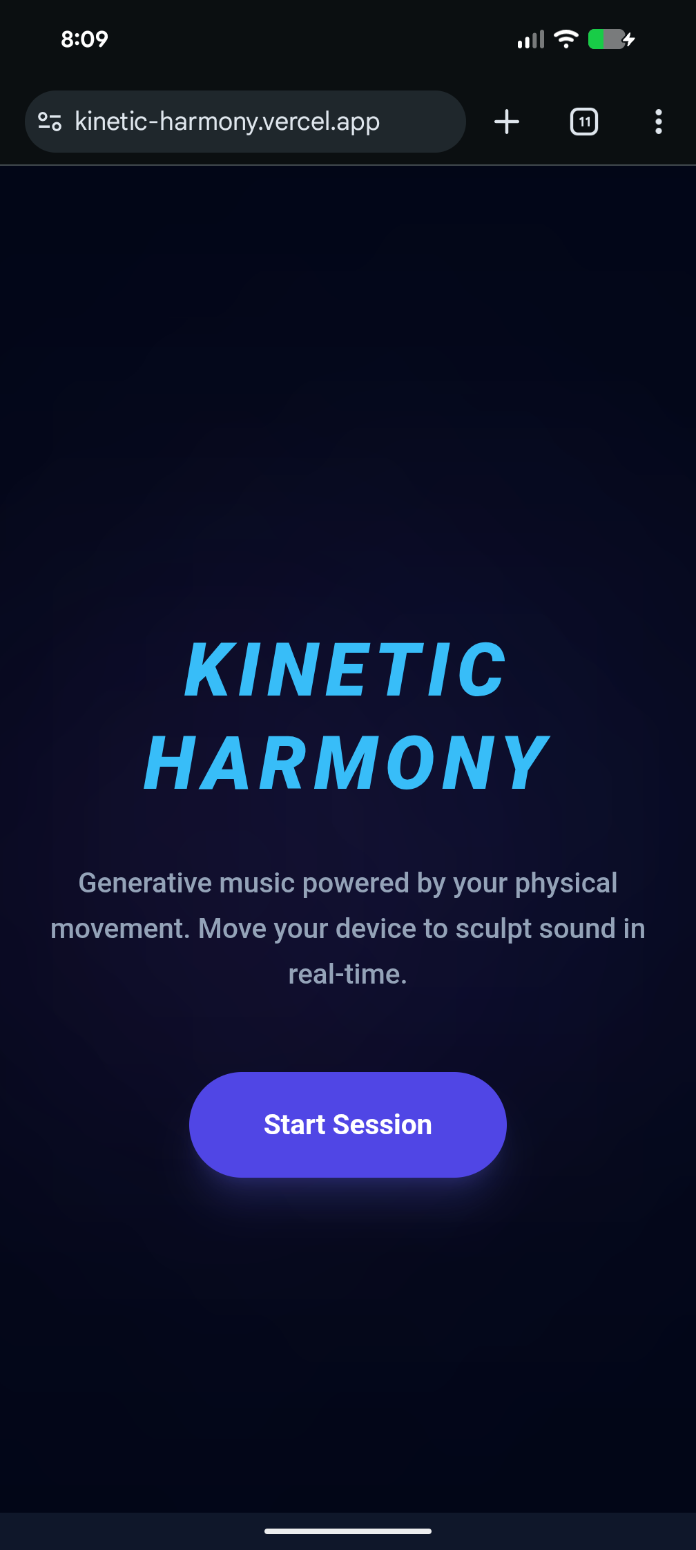 Kinetic Harmony